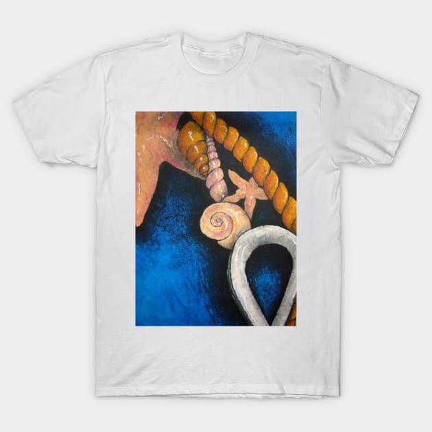 Sea themed still life T-Shirt by Jonesyinc